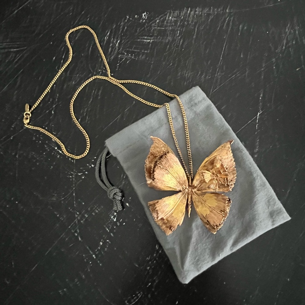 Alexander McQueen Butterfly Necklace - Picture 3 of 12